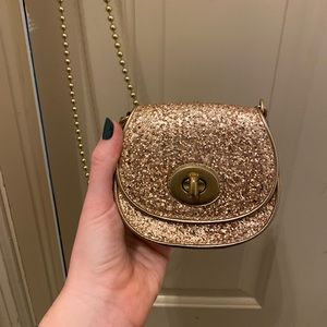 Gold Coach Poppy Evening Bag!